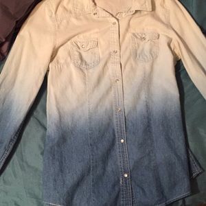 Ombré jean shirt